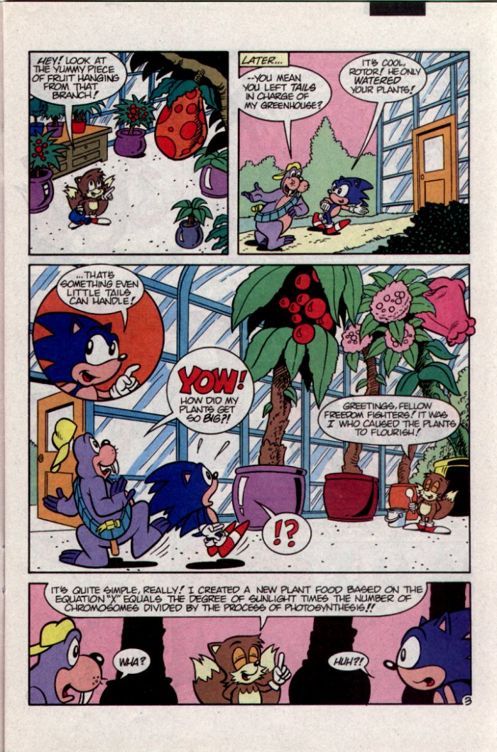 Sonic - Archie Adventure Series September 1994 Page 3
